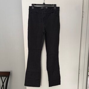 Old Navy 2 Grey & Black High Rise Pixie Flared Pants